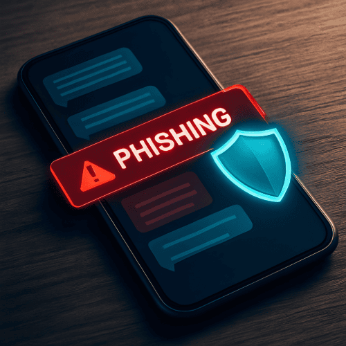 Mobile phishing alert